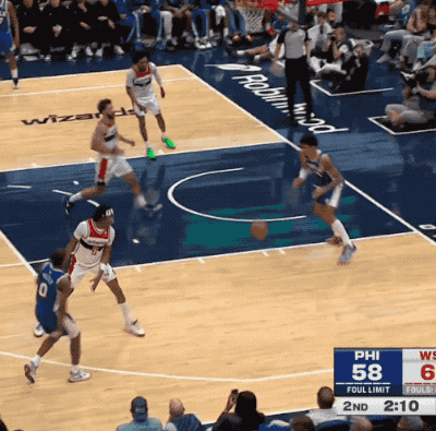 乔治复出首秀狂砍39分 76人横扫奇才锁定季后赛席