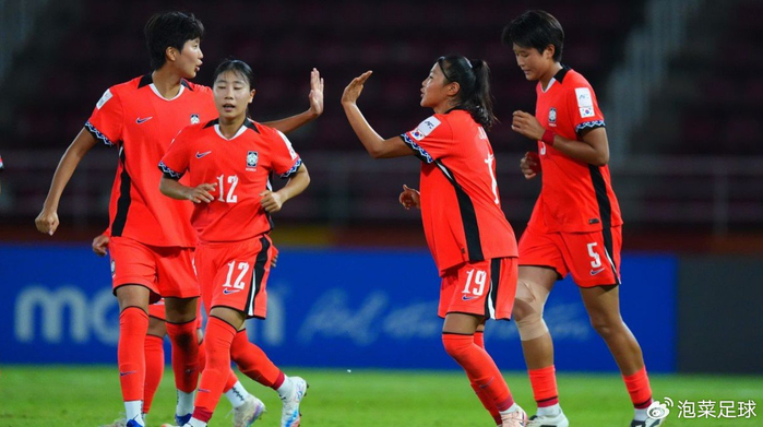 韩国U20女足加时险胜泰国，成功晋级世青赛