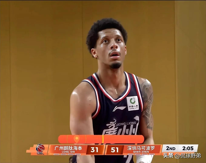 广州男篮主场不敌深圳男篮，季后赛席位悬而未